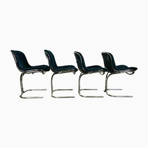 Radiofreccia Chairs attributed to Gastone Rinaldi for Rima, Italy, 1960s, 1970s, Set of 4-WIF-2041253