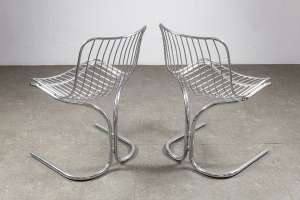 Radiofreccia Chairs by Gastone Rinaldi for Rima, 1970s, Set of 4-LMR-1367153