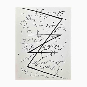 Rafael Alberti, Letter Z, Lithograph, 1972-ZCI-1770198