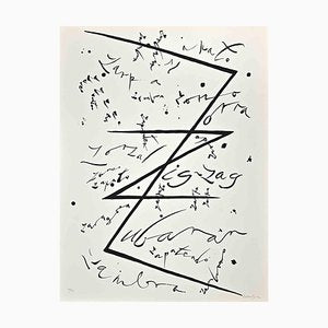 Rafael Alberti, Letter Z, Lithograph, 1972-ZCI-1770200