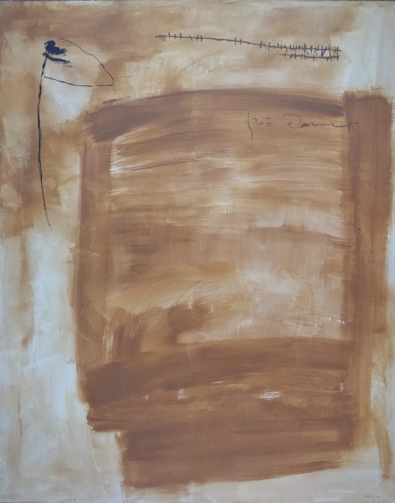 Rafael Ruz, Composition, 1987, Canvas Painting