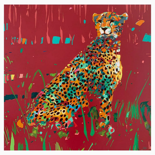 Rafal Gadowski, A Panther 08, 2023, Oil & Canvas