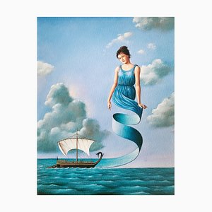 Rafal Olbinski, A Silent Confession, 2020, Giclée Print-XHG-1734042