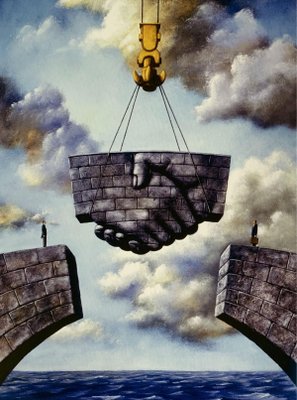 Rafal Olbinski, Agreement, 2020-XHG-927602