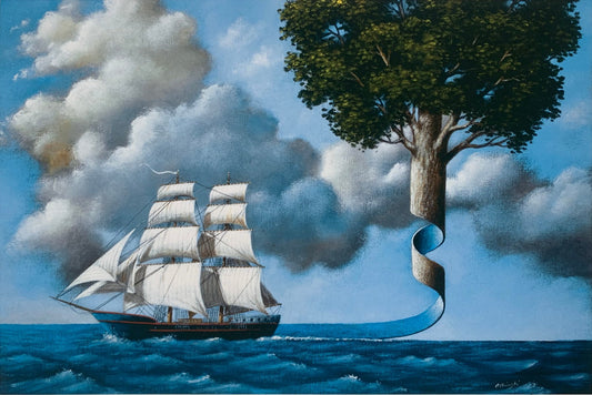 Rafal Olbinski, Discovery of the Sense of Water, Giclée Print