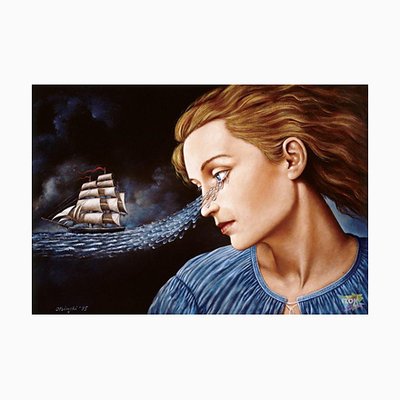 Rafal Olbinski, Flying Dutch, 2021, Giclee Print-XHG-1214531