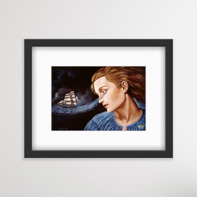 Rafal Olbinski, Flying Dutch, 2021, Giclee Print-XHG-1214531