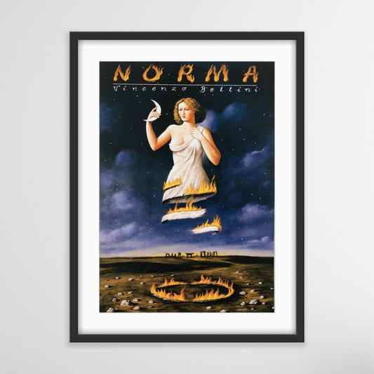 Rafal Olbinski, Norma, Giclée Print, 2020