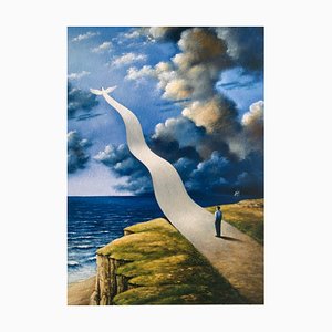 Rafal Olbinski, On a Horizon, 2020, Giclée Print-XHG-1734162