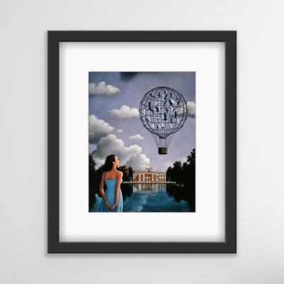 Rafal Olbinski, Warsaw, Palace on The Isle, 2020, Giclee Print-XHG-1214524