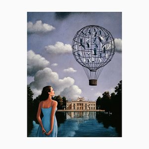 Rafal Olbinski, Warsaw, Palace on The Isle, 2020, Giclee Print-XHG-1214524