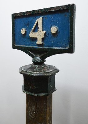 Railway Kilometer Post, 1930s-GU-766515