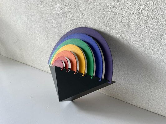 Rainbow Wood Night Lamp by Kiener Zürich, Switzerland, 1980s-RDS-1310737