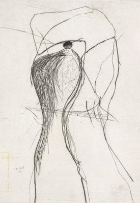 Rainer Maria Küchenmeister, Composition, Original Etching, 1963-ZCI-1380015