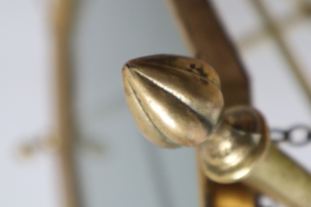 Rainy Brass Tablet Table attributed to Maison Bagues from Maison Baguès, 1970s