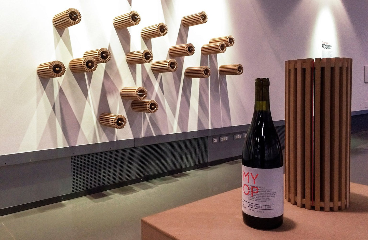 RANDOme Cemento Wall Wine Holder from MYOP, 2017