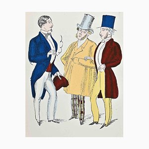 Raoul Dufy, Gentlemen, 1920s, Lithograph-ZCI-1437128