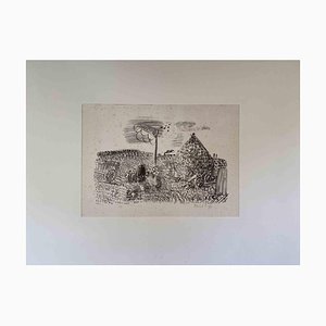 Raoul Dufy, Landscape, Original Lithograph, Early 20th Century-ZCI-990808