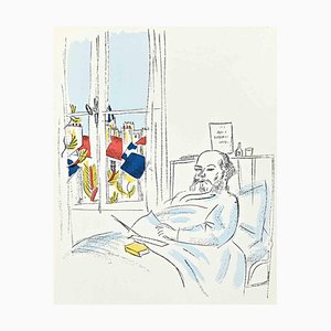 Raoul Dufy, Portrait of Matisse, 1920s, Lithograph-ZCI-1437131