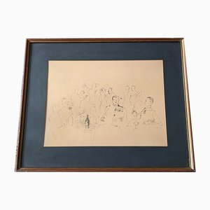 Raoul Dufy, Reception Militaire, Photogravure, Framed-NRC-1758333