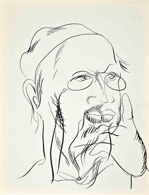 Raoul Dufy, Self-Portrait, Original Lithograph, 1922-ZCI-981044