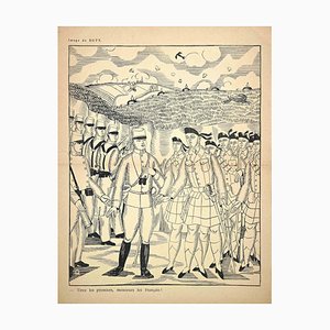 Raoul Dufy, Tirez Les Premiers, Original Woodcut Print, Early 20th Century-ZCI-984001