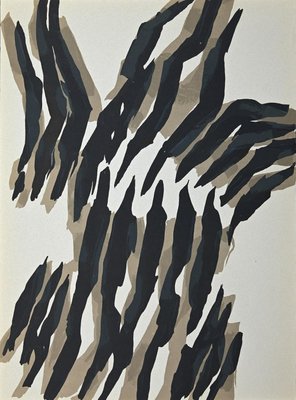 Raoul Ubac, Composition, Original Lithograph, 1963-ZCI-924691