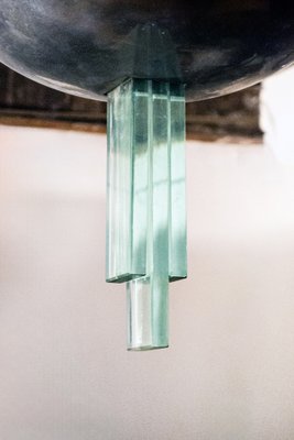 Rationalist Chandelier by Pietro Chiesa for Fontana Arte, 1940s-VCV-2036164