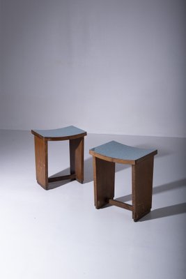 Rationalist Italian Stools in Formica, 1920s, Set of 2-RCE-1786478