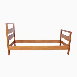 Rationalist Single Bed in Wood, 1930s-XSG-688396