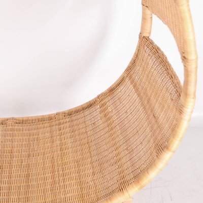 Rattan and Metal Chairs, Set of 2-DSC-2020420