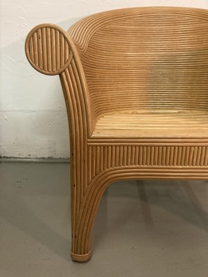 Rattan Armchair, 1980s-BHG-1315333