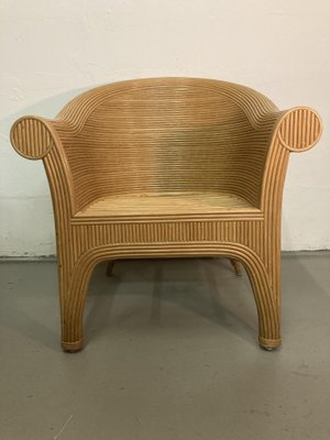 Rattan Armchair, 1980s-BHG-1315333