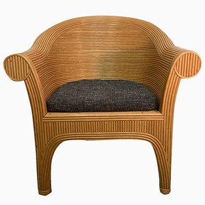 Rattan Armchair, 1980s-BHG-1315333