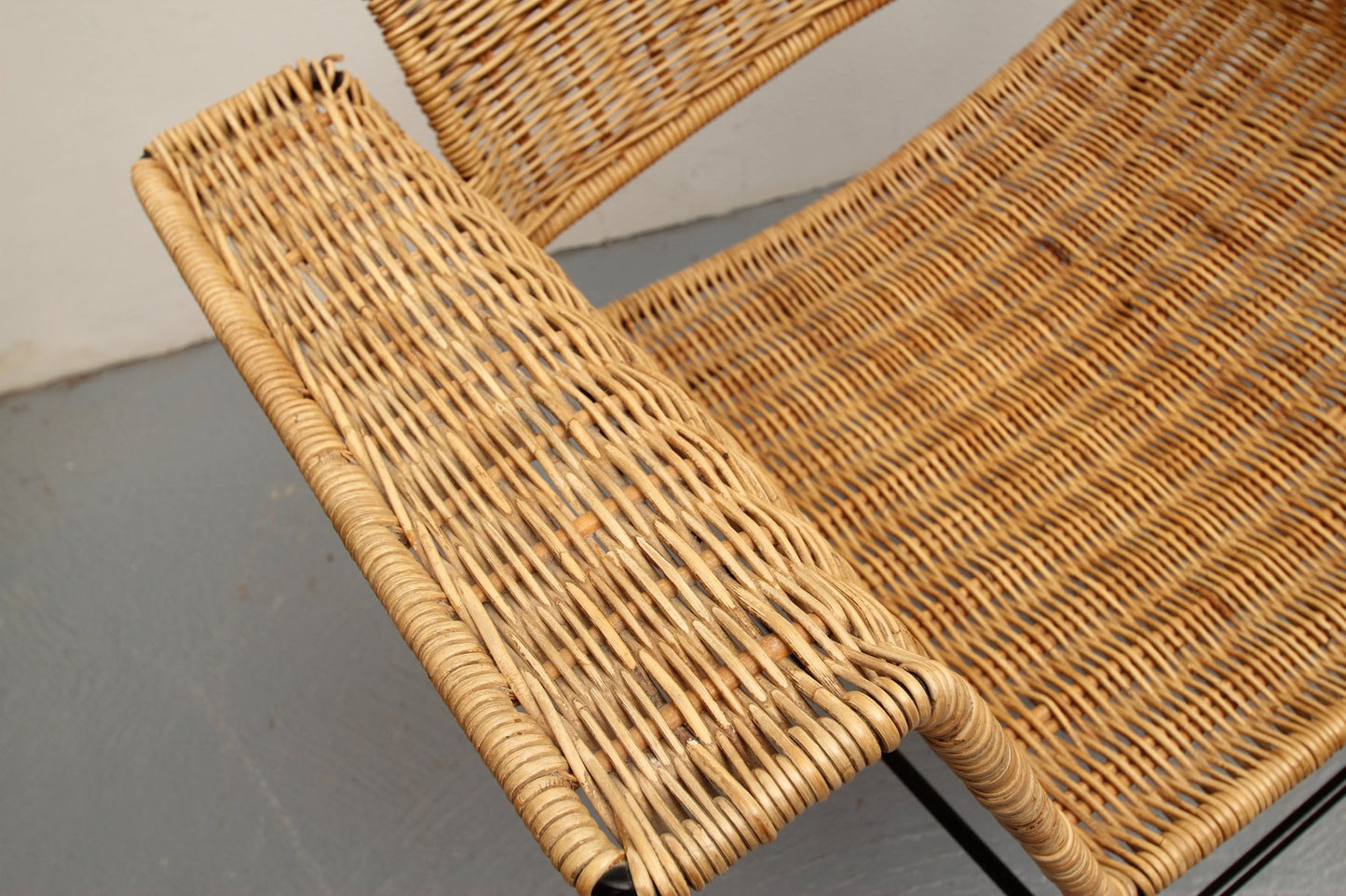 Rattan Armchair by Herta Maria Witzemann for Erwin Behr, 1960s