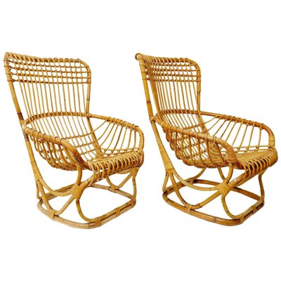 Rattan Armchairs, Set of 2-FGA-922620