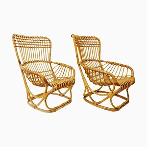 Rattan Armchairs, Set of 2-FGA-922620