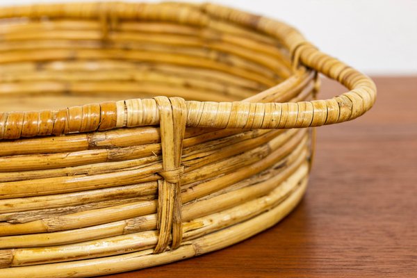 Rattan Basket Finland, 1950s-KO-1440383