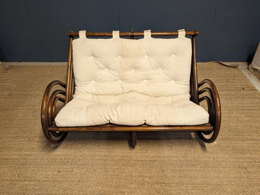 Rattan Bench from Ligne Roset-HLV-1706215