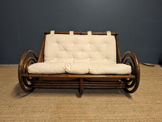 Rattan Bench from Ligne Roset-HLV-1706215