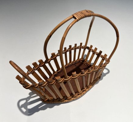 Rattan Bottle Holder, 1970s-BA-1668522