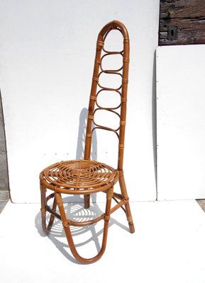 Rattan Chairs in the Style of Dirk van Sliedregt, 1950s, Set of 2-EI-891309