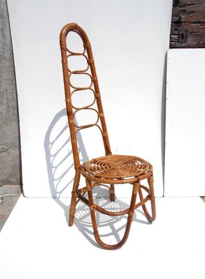 Rattan Chairs in the Style of Dirk van Sliedregt, 1950s, Set of 2-EI-891309