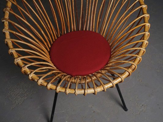 Rattan Chairs in the style of Franco Albini, 1960s, Set of 2-RPY-1797342