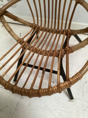 Rattan Children's Chair from Rohé Noordwolde, 1950s-SU-1152593