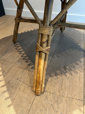 Rattan Coffee Table, 1950s-BA-1619810