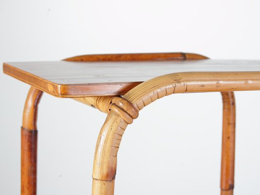 Rattan Console Table, 1930s-IND-1719132