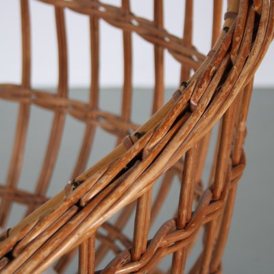 Rattan Cradle, Netherlands, 1950s-DV-1782676