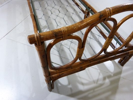 Rattan Daybed, 1970s-TU-1155678