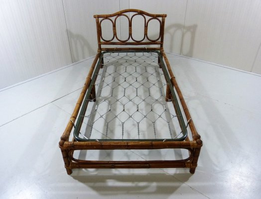 Rattan Daybed, 1970s-TU-1155678